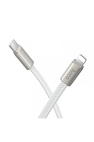 Hoco USB-C - Lightning Data and Charging Cable X125, 30W, 1m, White