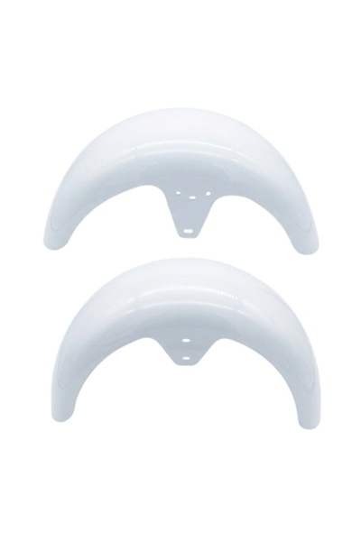 E-ANAMAG Set de aripi pentru scuter electric cu opritor pentru Citycoco, Alb