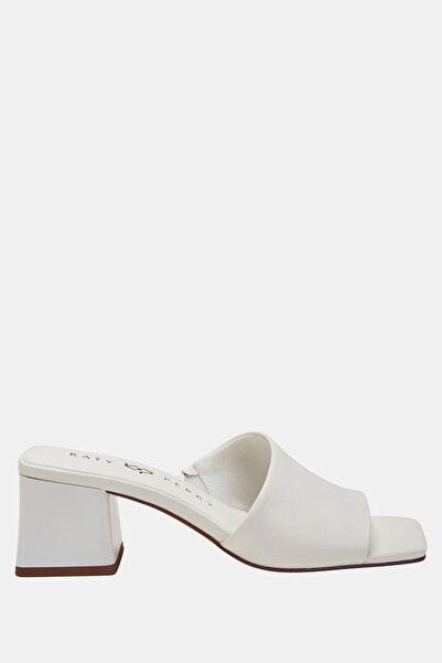 Katy Perry The Gemm Women's White Heeled Slippers