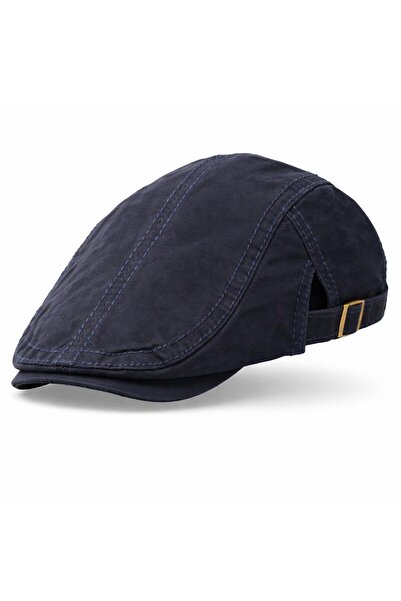 PERLOTUS Duck Type Cap Men's Hat 100% Cotton Lycra Thin Fabric, Adjustable Me...