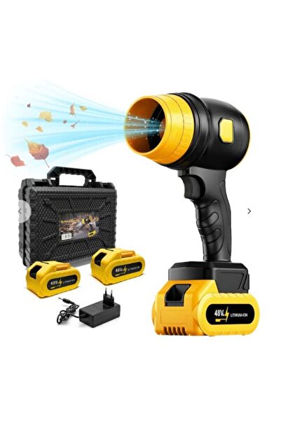 SimpluAcasa Suflantă Aer Turbo Multifuncțională 48V, cu 2 Acumulatori Li-Ion ...