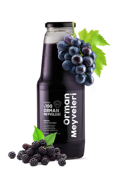 Gümüşsu Gümüşhane %100 Orman Meyveleri Suyu - 1 Litre 1 Adet