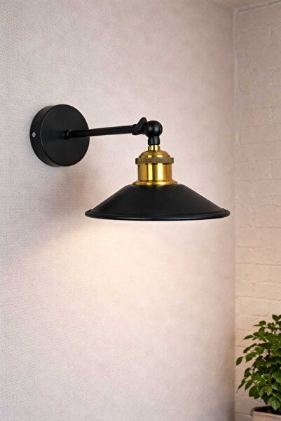 Ömür Avize Retro Model Vintage Case Antique Finish Articulated Applique