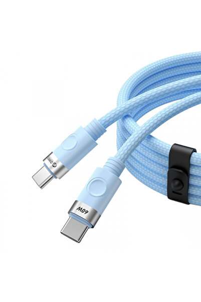 Orico USB-C - USB-C CDX Data and Charging Cable, 60W, 1m, Blue