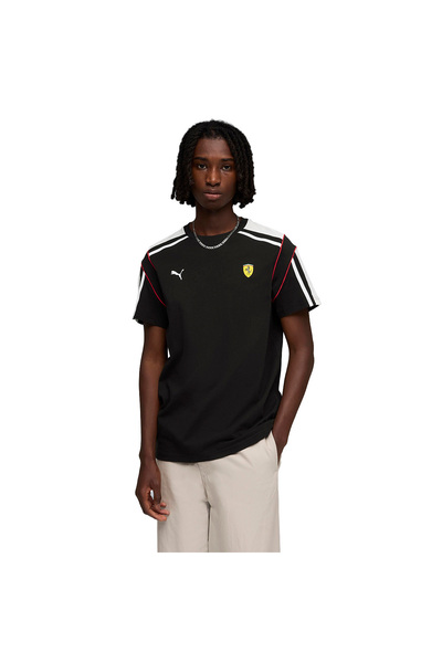 Puma Ferrari MT7 Tee 635836 Tişört Erkek T-Shirt SİYAH