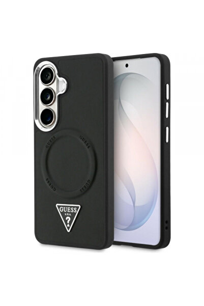 Guess MagSafe Case for Samsung Galaxy S26 S942, Guess, Embossed Ring Triangle...