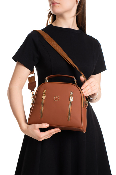 Newish Polo Women's Fabric Long Strap Hand and Shoulder Bag