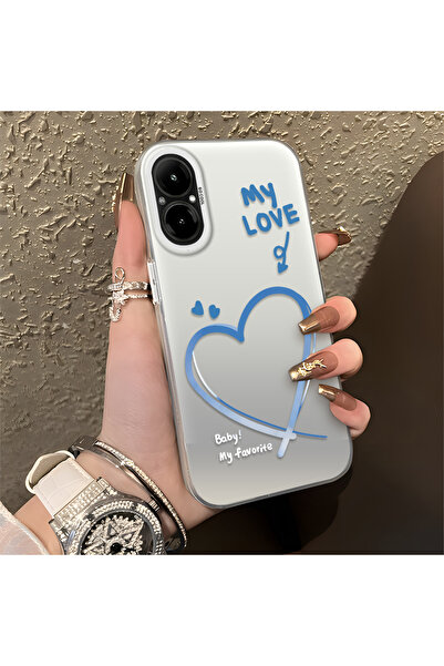 Hontinga حافظة هاتف Realme C67 متوافقة مع الحواف السيليكونية الصلبة والمضادة ...