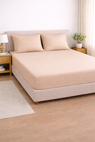 NazeninHome قماش ساتان 100% قطن 210 TC |   طقم ملاءات سرير مطاطية مكون من 82 ...