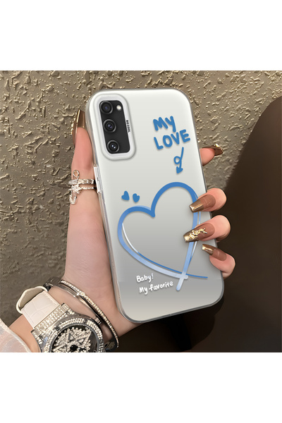 Hontinga حافظة هاتف سامسونج جالاكسي S20 FE متوافقة مع الحواف السيليكونية الصل...