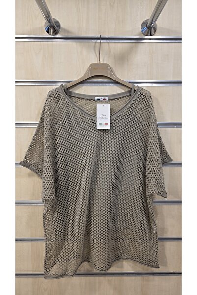 Park Moda Bluză din plasă cu bretele interioare și maiou.