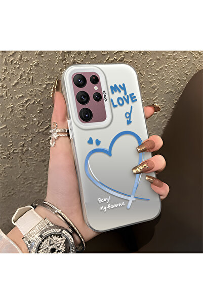 Hontinga حافظة هاتف سامسونج جالاكسي S22 الترا متوافقة مع الحواف السيليكونية ا...