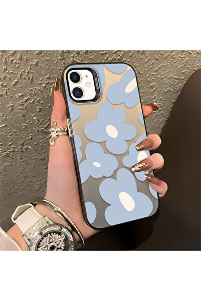 Hontinga iPhone 11 Compatible Silicone Edge Hard Back Anti-Fall Phone Case Bl...
