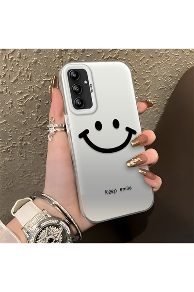 Hontinga حافظة هاتف سامسونج جالاكسي A14 متوافقة مع حافة السيليكون الصلبة والم...