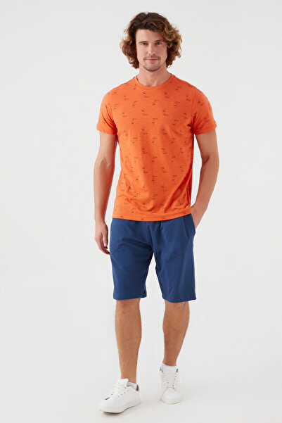 Arnetta Boy's Orange Bermuda Set