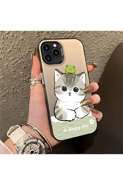 Hontinga حافظة هاتف آيفون 11 برو ماكس متوافقة مع الحافة السيليكونية الصلبة وا...