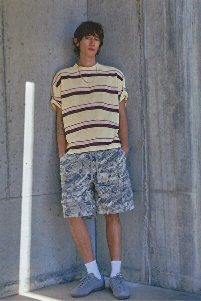 Pull & Bear Çizgili kısa kollu t-shirt