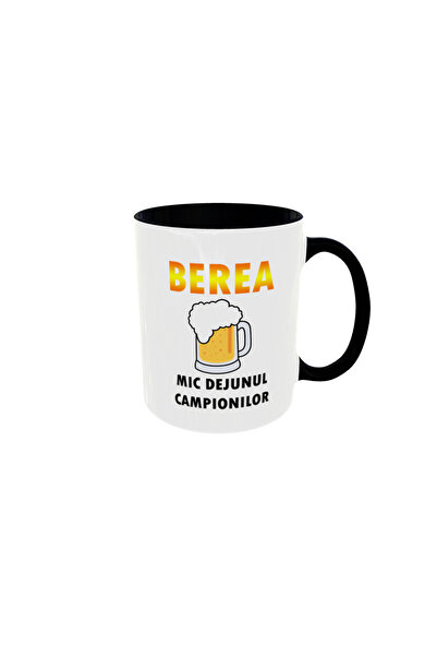 OEM Cana personalizata berea mic dejunul campionilor , 350ml – cadoul ideal p...