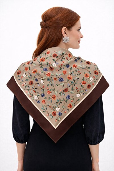 tarzınısec Επιλέξτε το στυλ σας: Καφέ Φουλάρι Τριαντάφυλλο / Μπαντάνα / Αξεσο...