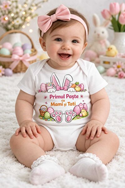 OEM Body bebe personalizat - Primul Paste cu Mami si Tati