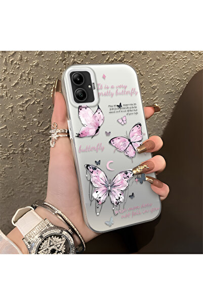 Hontinga حافظة هاتف سامسونج جالاكسي A05 متوافقة مع الحواف السيليكونية الصلبة ...