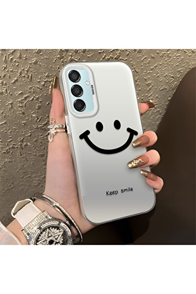 Hontinga حافظة هاتف سامسونج جالاكسي M15 متوافقة مع حافة السيليكون الصلبة والم...