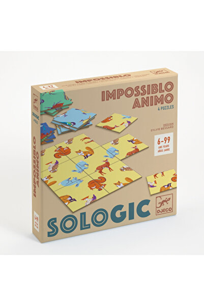 djeco Jocul de logică Impossiblo Animo,
