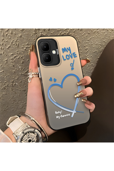 Hontinga حافظة هاتف Infinix Smart 10 متوافقة مع الحواف السيليكونية الصلبة وال...