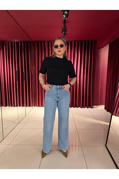 Serpirella Butik Full Lycra Straight Fit Jeans