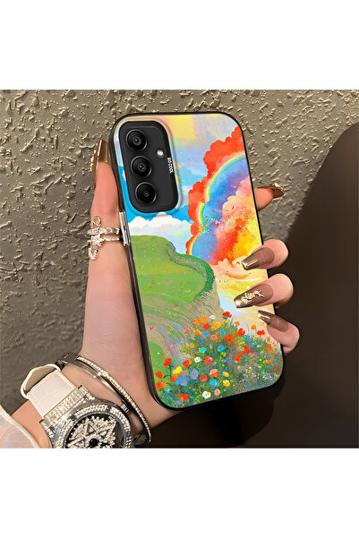 Hontinga حافظة هاتف سامسونج جالاكسي A15 متوافقة مع الحواف السيليكونية الصلبة ...