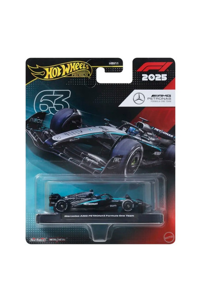 HOT WHEELS Premium Ομάδα Φόρμουλα 1 Mercedes-AMG Petronas # 63)