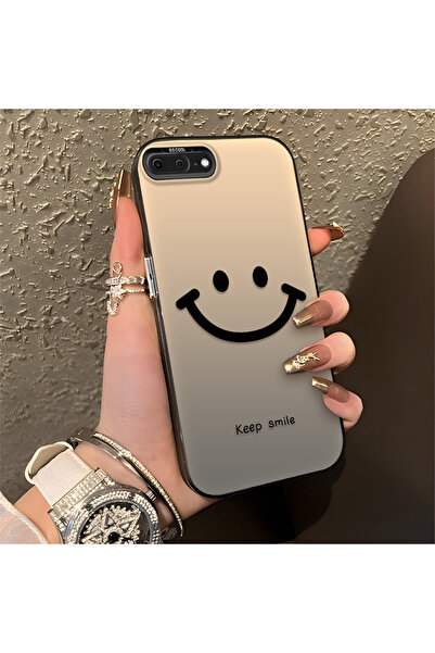 Hontinga iPhone 7 Plus Compatible Silicone Edge Hard Back Anti-Fall Phone Cas...