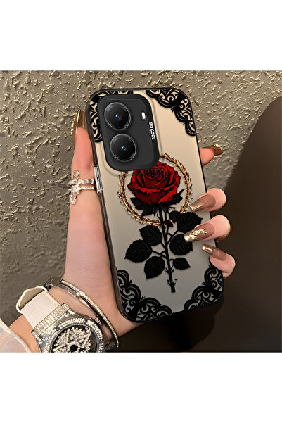 Hontinga Poco X7 Pro Uyumlu Silikon Kenar Sert Arka Anti Düşme Telefon Kılıfı...