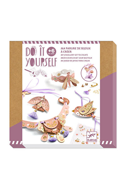 djeco Set de bijuterii DIY Miss Rosefinch