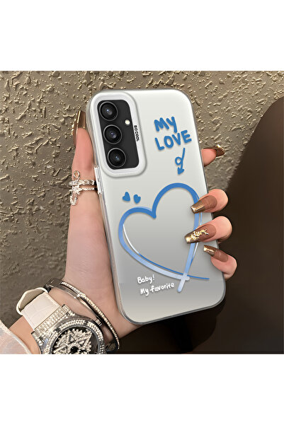 Hontinga حافظة هاتف سامسونج جالاكسي S23 Fe متوافقة مع الحواف السيليكونية الصل...