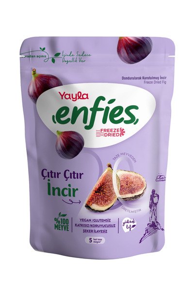 Yayla ENFİES FREEZE DONDURULARAK KURUTULMUŞ İNCİR 20 GR