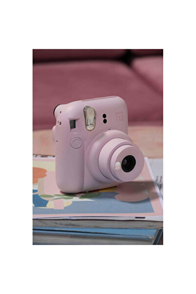 Fujifilm كاميرا فورية Instax Mini 12 - وردي زهري