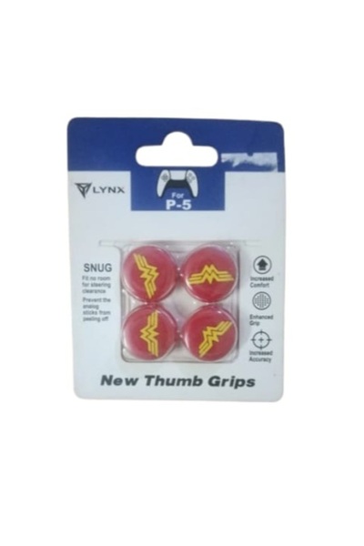 PREMIFY مجموعة أغطية عصا التحكم اللاسلكية السيليكونية لجهاز بلايستيشن 5 (4 قطع)