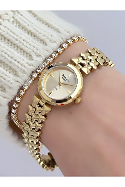 Ferrucci Steel Cord Steel Case Women's Wristwatch 3 Atm Waterproof 2 Years Wa...