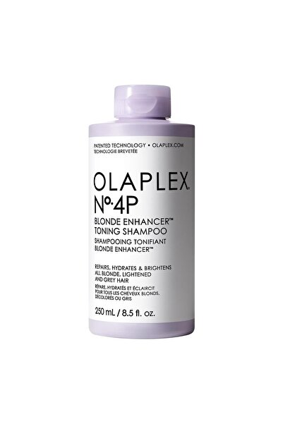 Olaplex N°4P Blonde Toning Şampuan – Sarı, Açık ve Gri Saçlar İçin Mor Şampua...