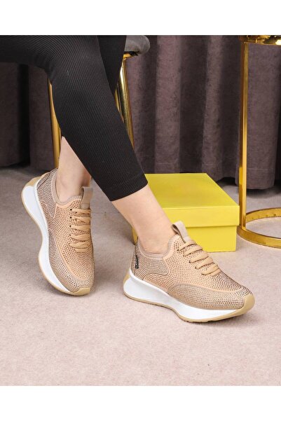 Layber Γυναικεία παπούτσια περπατήματος με πέτρινο σχέδιο, καθημερινά πολυτελ...