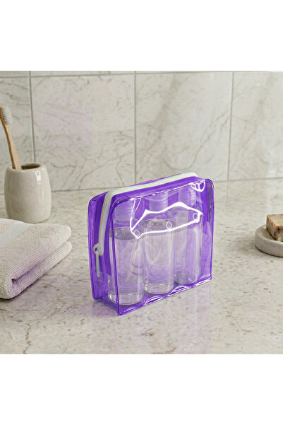 Funny Design ΣΕΤ ΤΑΞΙΔΙΟΥ 150 ML ΧΩΡΗΤΙΚΟΤΗΤΑΣ 3 ΔΙΑΦΑΝΗ ΜΠΟΥΚΑΛΙΑ ΤΣΑΝΤΑ ΜΑΚ...