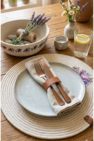 Handmadesi Hasır supla takımı