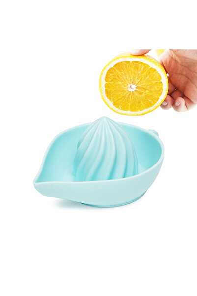 FAMİLY Silicone lemon squeezer - blue - 14 x 10 x 6 cm