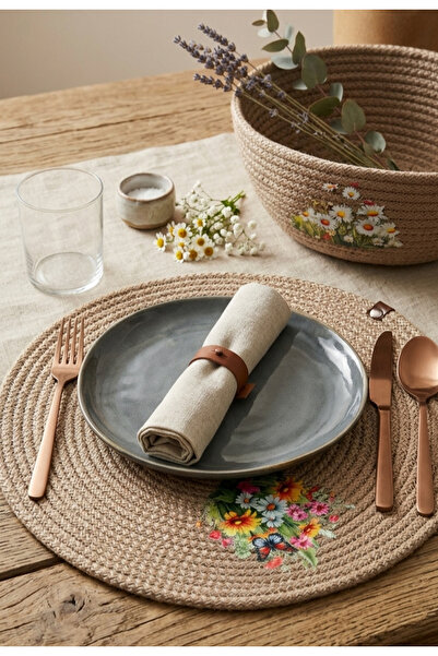 Handmade Hasır supla takımı