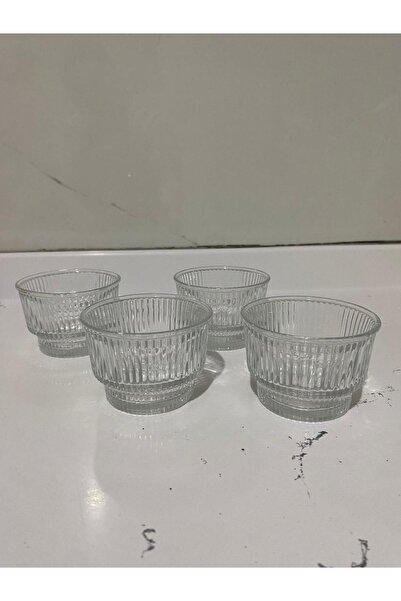 YANPA TİCARET 4 قطع من وعاء أتلانتس الزجاجي