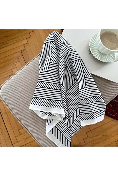 Alice İsstanbul Striped Scarf 70X70