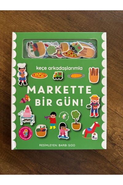 İndigo Kitap Keçe Arkadaşlarımla Markette Bir Gün
