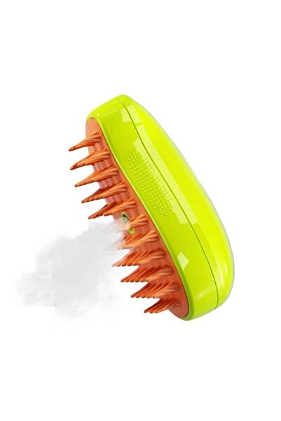 OEM 3-in-1 steam brush for pet care, removes loose hair, massage effect