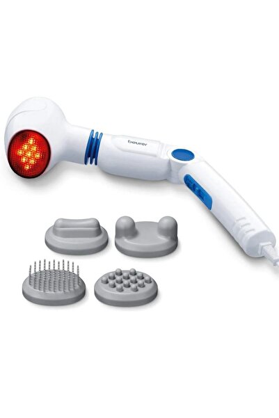 gen جهاز تدليك بالأشعة تحت الحمراء محمول باليد مع مقبض قابل للتعديل ورؤوس متع...